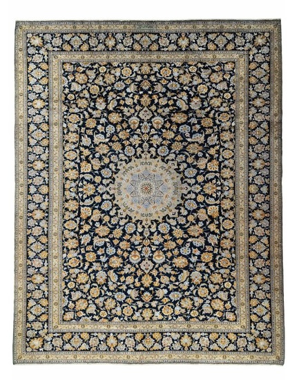 Feiner Keshan Kork - Signed carpet - 390 cm - 302 cm