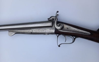 France - 1834 - Delebourse à Paris - St. Etienne - Hunting - Percussion - Shotgun - 18mm cal
