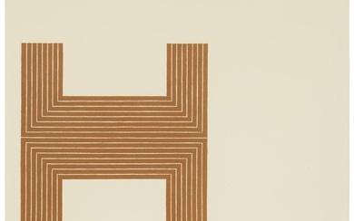 Frank Stella (1936-2007), "Pagosa Springs," from the "Copper Series," 1970, Lithograph in copper on