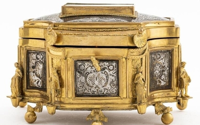 French Renaissance Revival Casket Box
