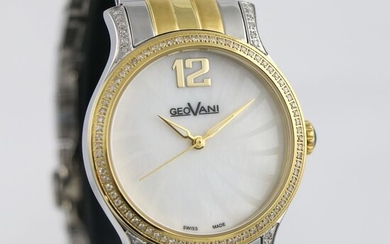 GEOVANI - Swiss Diamond Watch - GOL587-SG-D-7 "NO RESERVE PRICE" - Women - 2011-present