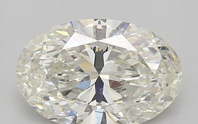 GIA Certified 0.61 Ct Oval cut H SI2 Loose Diamond