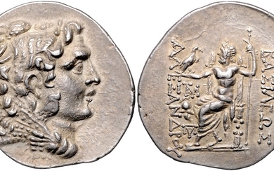 GRIECHENLAND, MAKEDONIEN. Alexander III. der Große, 336-323 v.Chr., AR Tetradrachme (posthum, 125-65 v.Chr.)