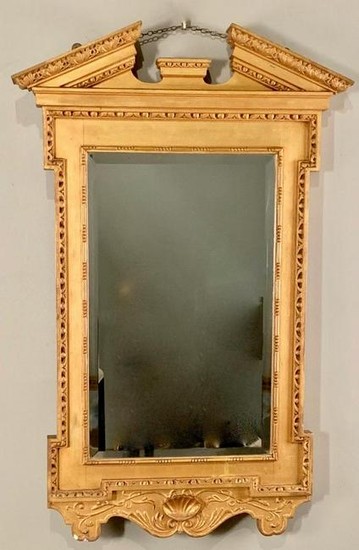 Georgian Style Gilt Mirror, Modern