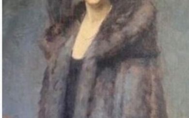 Geza Kende (1889-1952) - Portret onbekende Dame