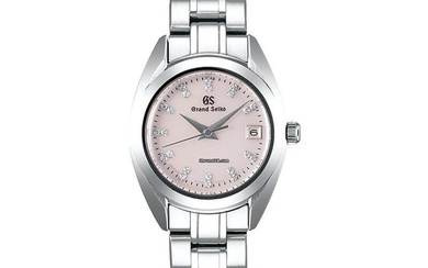 Grand Seiko STGF277 - 9F Quartz Quartz Pink Dial Stainless Steel Ladies Watch