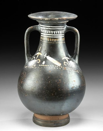Greek Gnathian Pottery Pelike w/ Alabastron Motif