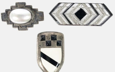 Group Of Three Vintage Fashion Pins