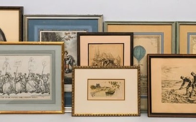 Group of Antique Prints