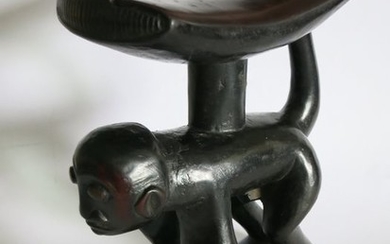 Headrest - Hardwood - headrest - Yaka - Congo DRC