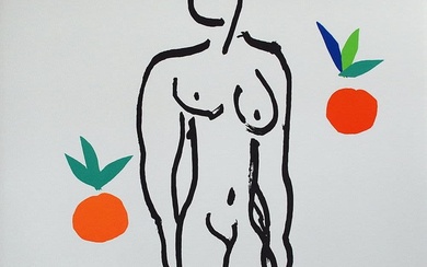 Henri Matisse - Nu aux oranges, 1952-1953