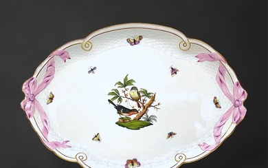 Herend - Serving tray - Rothschild - Porcelain