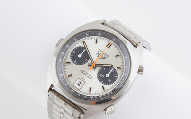 Heuer Carrera Wristwatch, With Date And Chronograph