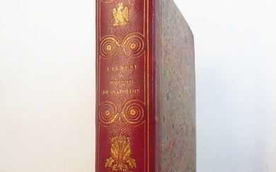 [Horace Vernet] ; Paul-Mathieu Laurent - Histoire de l’empereur Napoléon [reliure à l'aigle impérial] - 1839