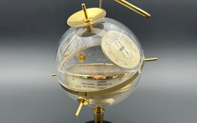 Huger - Art Deco-style - Barometer - Brass