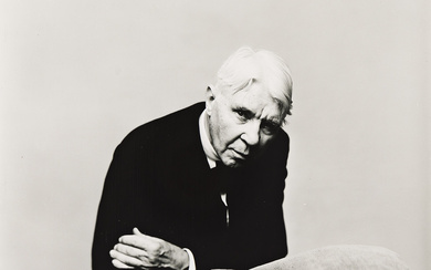 IRVING PENN (1917-2009) Portrait of the poet Carl Sandburg.