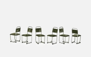 In the manner of Warren McArthur, chairs, set of six