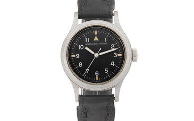 International Watch Company. A stainless steel manual wind pilots wristwatch Mark XI, Ref Circa 1946, Cira 1946