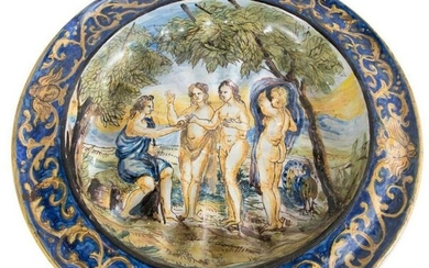 Italian ceramic plate