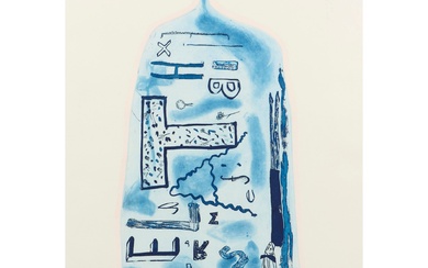 JENNY WATSON (born 1951) Bottled Memories (3) 1988 etching, aquatint and watercolour, ed. A/P X/XII 70 x 100cm (sheet)