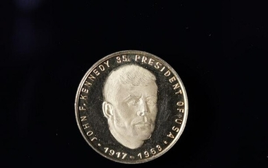 J.F. Kennedy gold coin (1917-1963)
