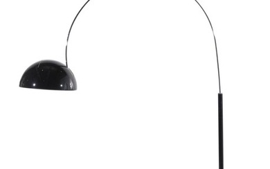 JOE COLOMBO '3320/R' ARC FLOOR LAMP FOR OLUCE
