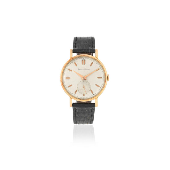 Jaeger-LeCoultre. An 18K rose gold manual wind wristwatch