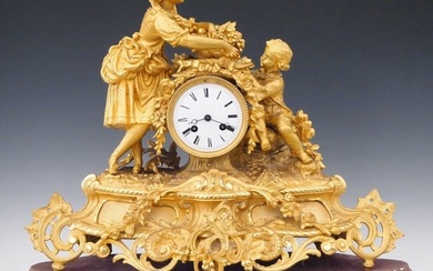 Japy Freres French Mantel Clock