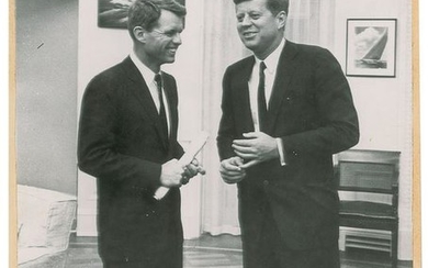 John and Robert Kennedy Signed Photograph