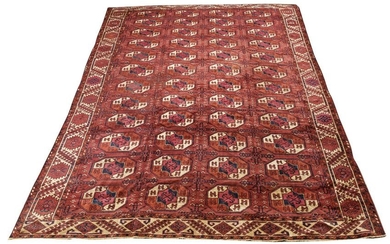 Kizal Ayak Main Carpet, Turkestan, ca. 1910; 11 ft. 6