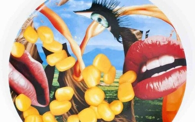 Koons, Jeff: Jeff Koons - Lips - 2012 Plate 12.5" x