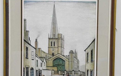 LAURENCE STEPHEN LOWRY RBA RA (1887-1976); pencil signed limited edition...