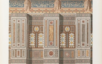 L'Art arabe... Paris, [1869]-1877. 3 vol. Édition originale. Reliure du début XXe., Prisse d'Avennes, Émile