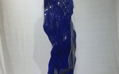 Lapis lazuli Unique - TOP quality - free form - sculpture - 70kg - world class object in lapis - Height: 105 cm - Width: 20 cm- 69.5 kg - (1)
