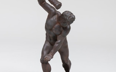 Large Cast-Iron Figure of Hercules, After the Antique