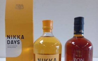 Lot comprenant : 1 Whisky Nikka du Japon.... - Lot 55 - Enchères Maisons-Laffitte