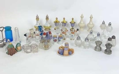 Lot of Salt and Pepper Shakers and Table Articles