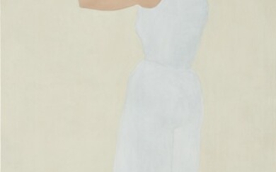 MARCIA MARCUS | SELF PORTRAIT IN WHITE DRESS