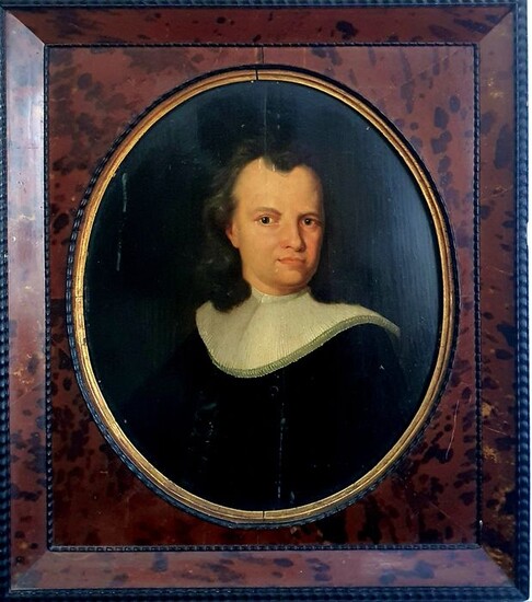 Maestro fiammingo del XVIII secolo - Ritratto di nobiluomo