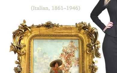 Magnificent Framed Fabio Fabbi (1861 - 1946, Italy) O/C