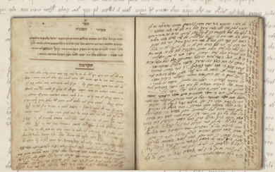 Manuscript: ‘Kol Yehuda’ Authored by Rabbi Yehuda Leib of...