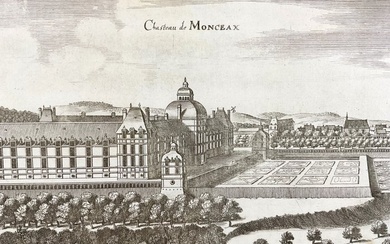 Matthäus I Merian (1593-1650) - Château de Monceaux
