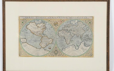 Mercator, Rumold (1545-1599) World Map
