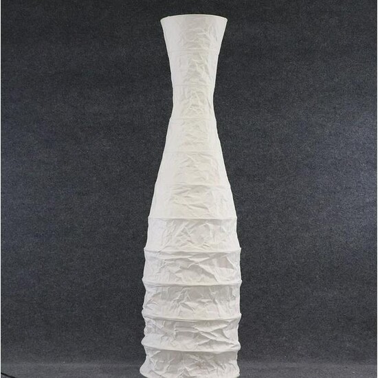 Mid-Century Modern Design Paper Shade Hurricane Lamp
