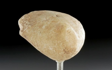Miniature Anatolian Marble Kilia Stargazer Idol Head