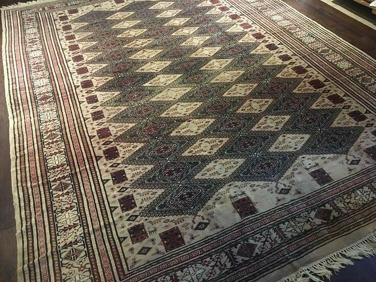 Modern Bokhara Carpet 8'5'' X 11'6''