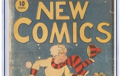 NEW COMICS #1 * 1st Standard-Size DC Comic Book * 1st Walt Kelly, 1st Mayer, 1st Sullivan
