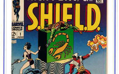 Nick Fury, Agent of S.H.I.E.L.D. #1 (Marvel, 1968) CGC...