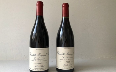 Nicolas Potel Les Amoureuses; 2004 & 2005 - Chambolle Musigny Grand Cru - 2 Bottles (0.75L)