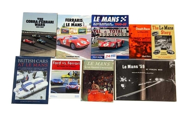 Nine Titles Relating to Motor Racing at Le Mans No Reserve